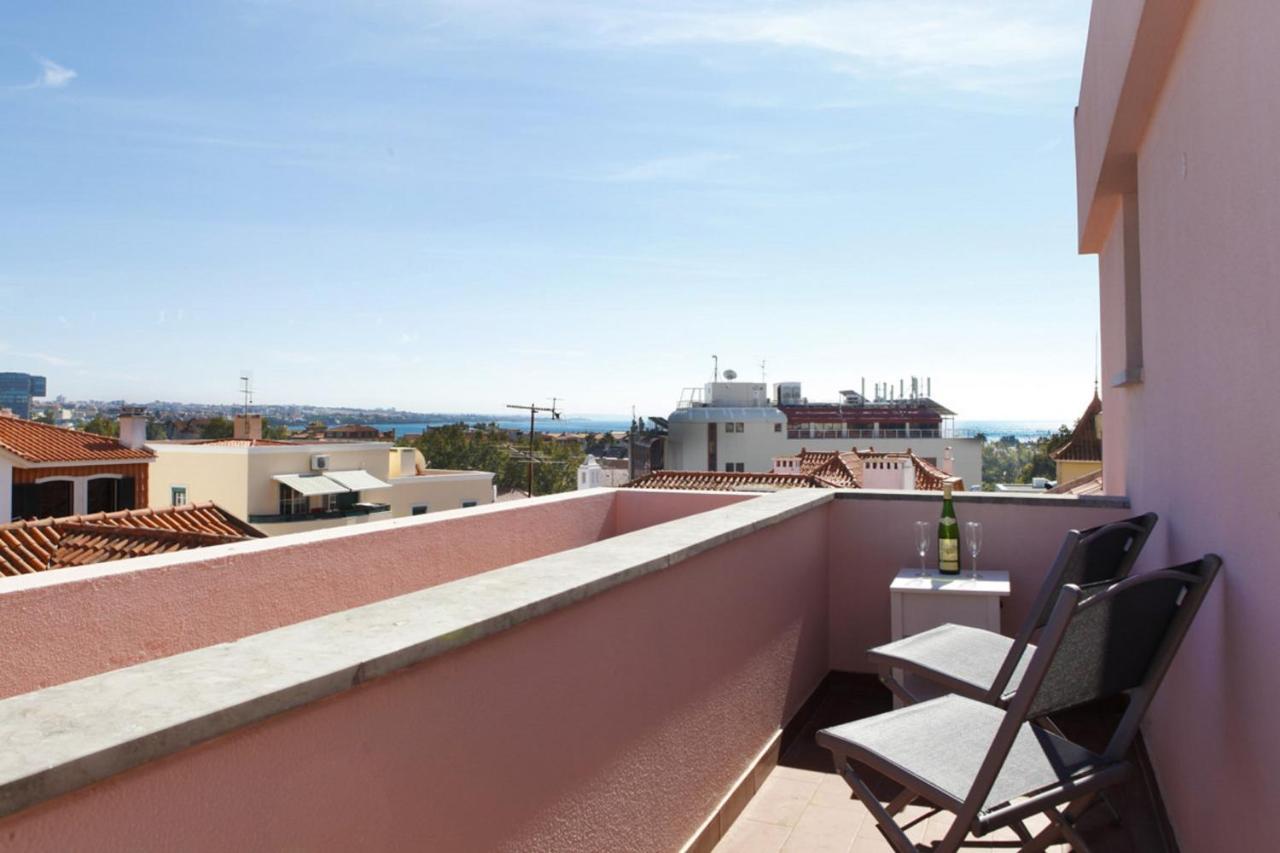 Wondrous Terrace Apartment In Cascais Center Экстерьер фото