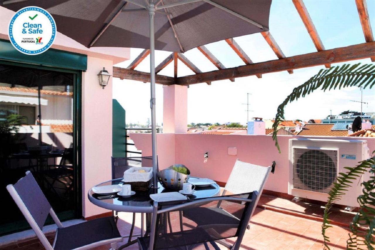 Wondrous Terrace Apartment In Cascais Center Экстерьер фото